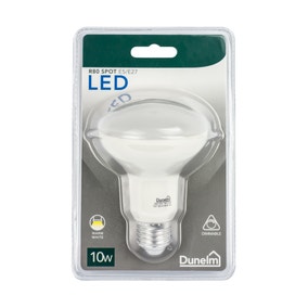 Status Branded Dimmable 10 Watt ES Pearl LED R80 Spot Bulb