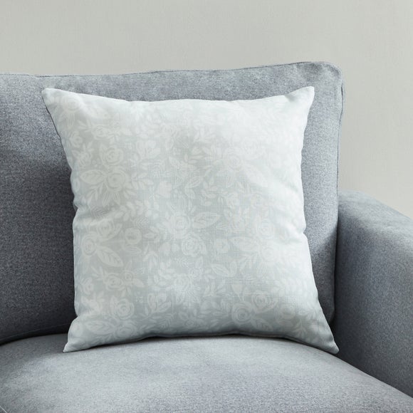 Click to view product details and reviews for Blooms Grey Repeat Cushion.