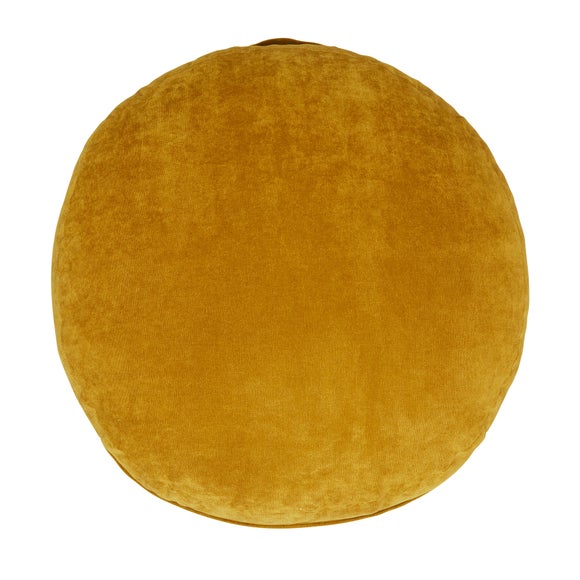 Round 2025 ochre cushion