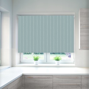 Tracery Drizzle Blackout Roller Blind
