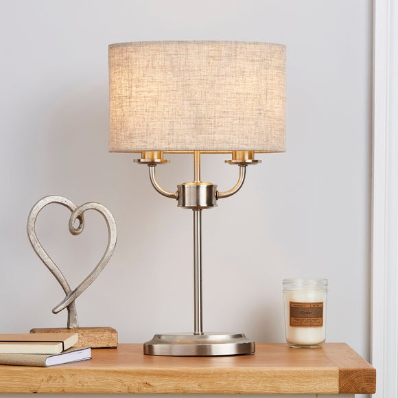 Heart table deals lamp next