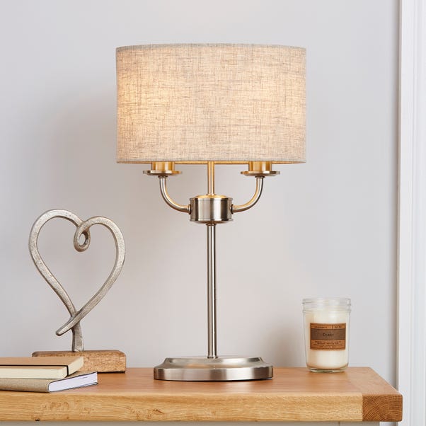 Preston Oval Table Lamp Dunelm, Extra Large Table Lamps Dunelm