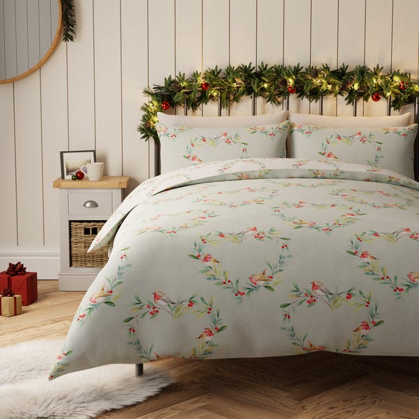 Robin Heart Reversible 100 Cotton Duvet Cover And Pillowcase Set Dunelm - Queen Size Hearts Bedding Robin Heart Reversible 100 Cotton Duvet Cover And Pillowcase Set Dunelm - Queen Size Hearts Bedding