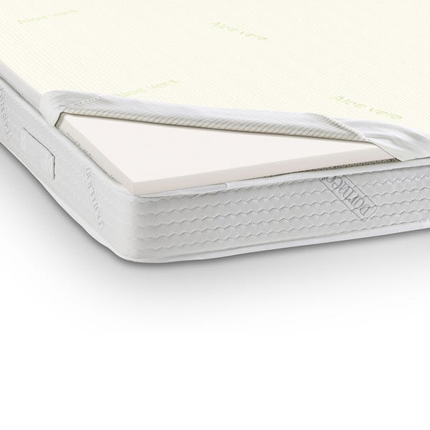 Dormeo Aloe Vera Memory Foam Mattress Topper Dunelm Dormeo Aloe Vera Memory Foam Mattress Topper Dunelm