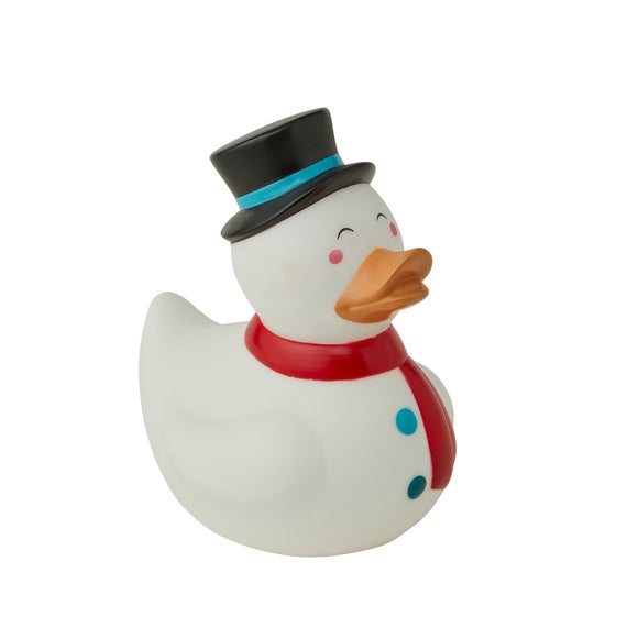 snowman rubber duck