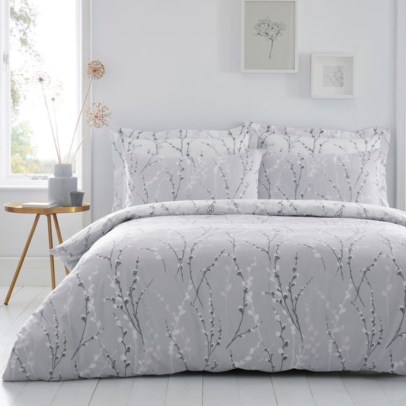 dunelm grey double duvet cover