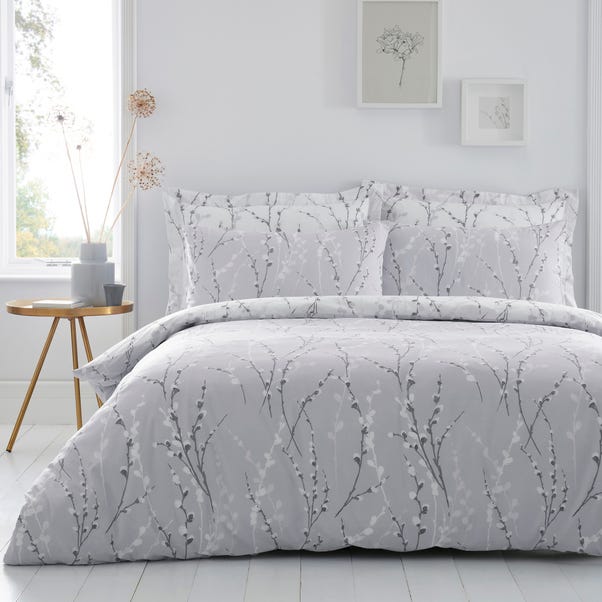 Belle Grey Duvet Cover And Pillowcase Set Dunelm belle-grey-duvet-cover-and-pillowcase-set-dunelm
