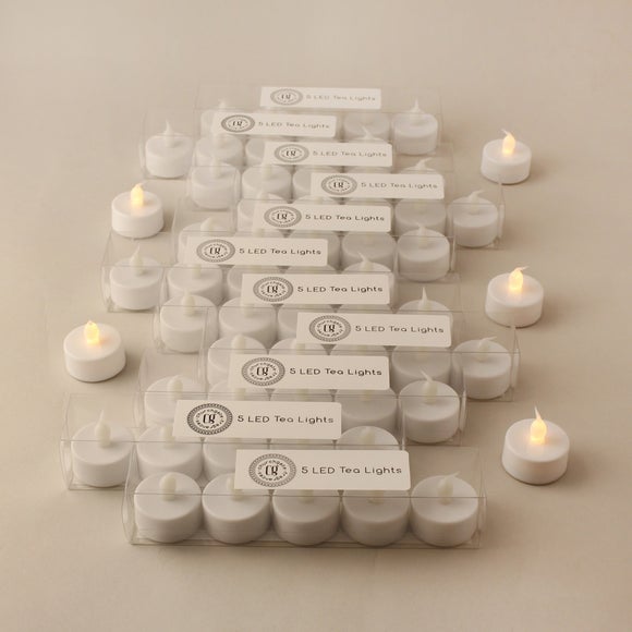 dunelm battery tea lights