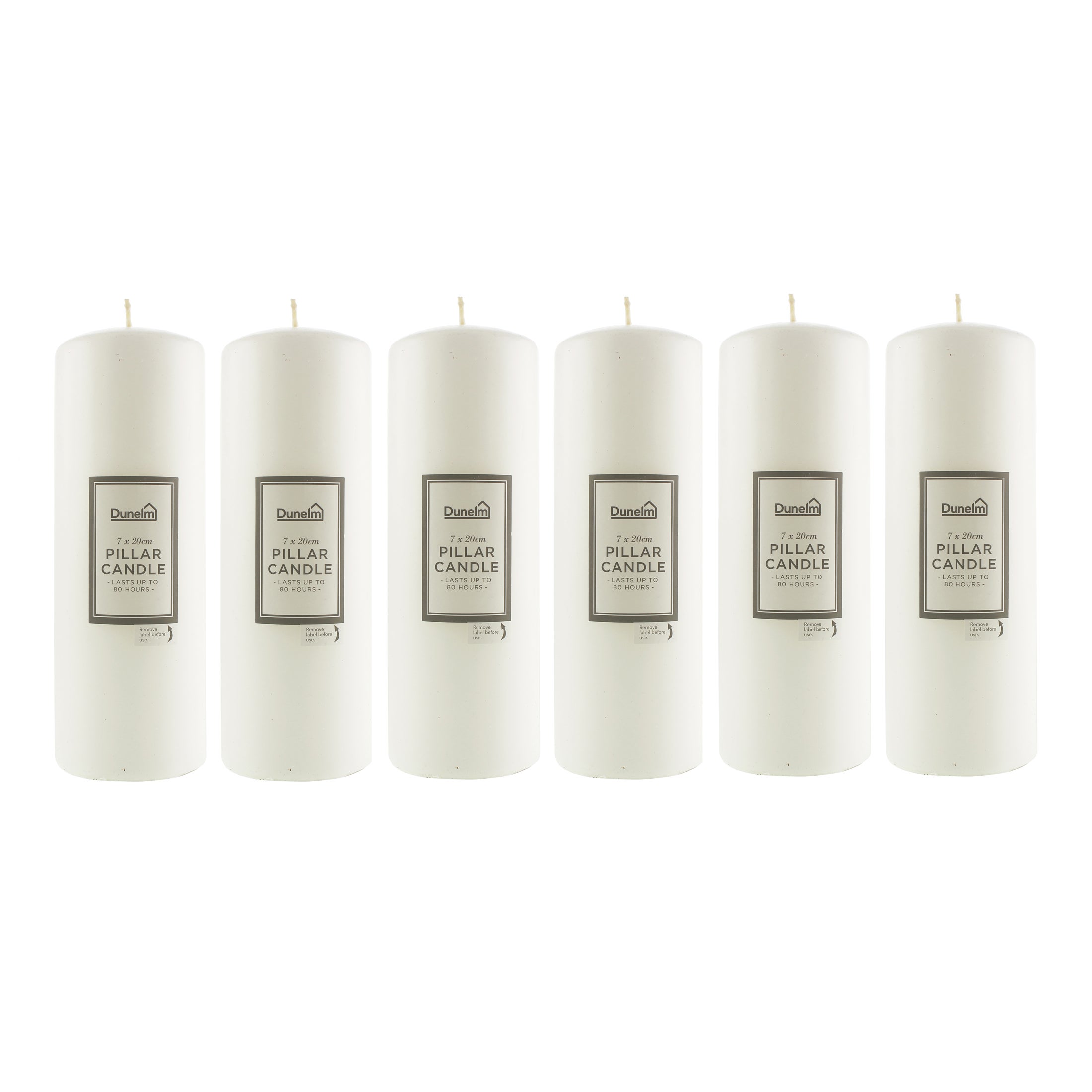 Click to view product details and reviews for Pack Of 6 Essentials White Pillar Candles 7cm X 20cm White.
