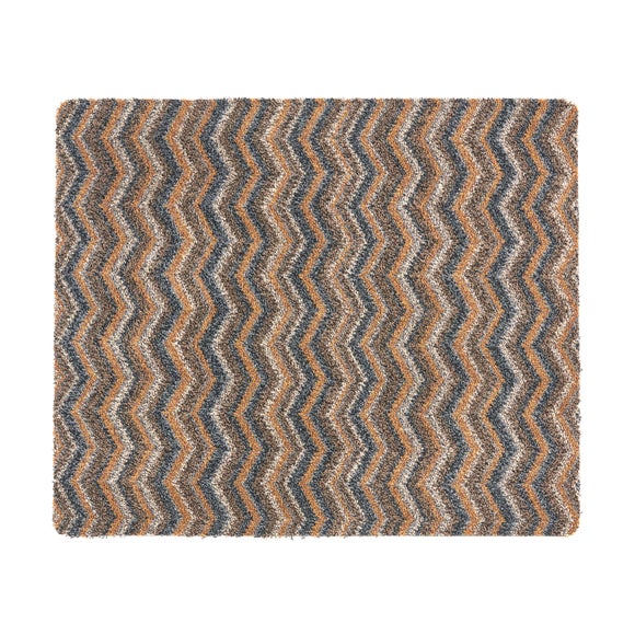 Missouri Recycled Cotton Doormat Yellowbluewhite