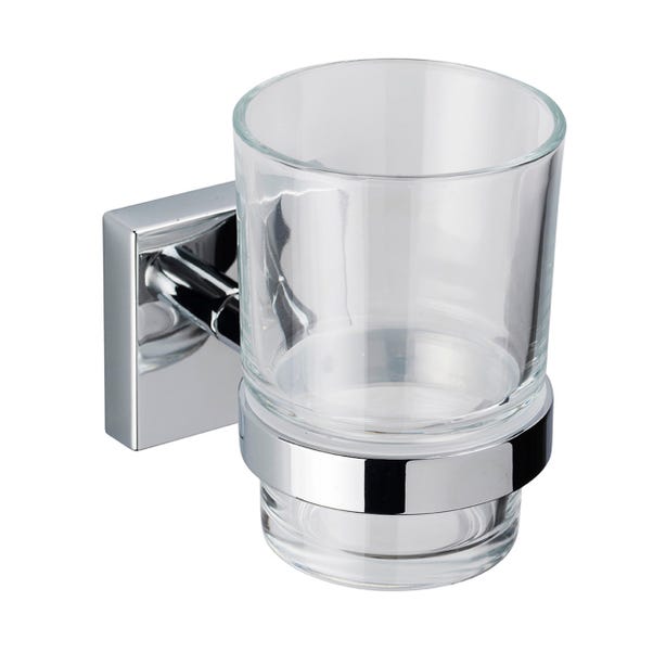 Chester Tumbler and Holder Silver