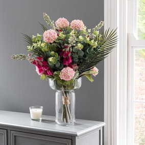 Florals Forever Everly Foxglove Luxury Bouquet Pink 63cm