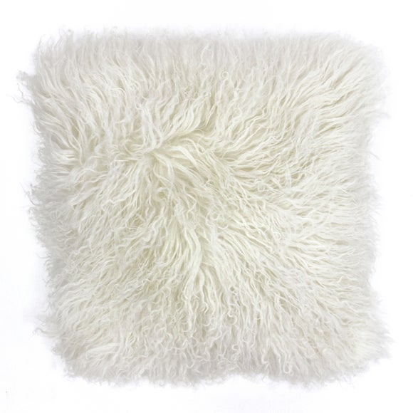 Dunelm shop fluffy cushions