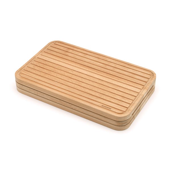 Set of 3 Brabantia Wooden Chopping Boards Natural
