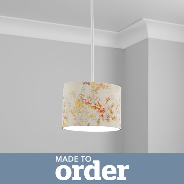 Made To Order 34cm Oval Shade Dunelm - Orange Ceiling Light Shade Uk