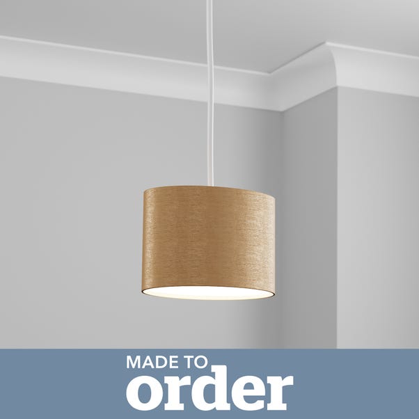 Made To Order Oval Shade Kensington Oatmeal undefined
