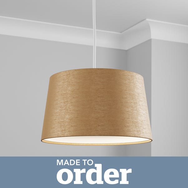 Made To Order French Drum Shade Kensington Oatmeal undefined