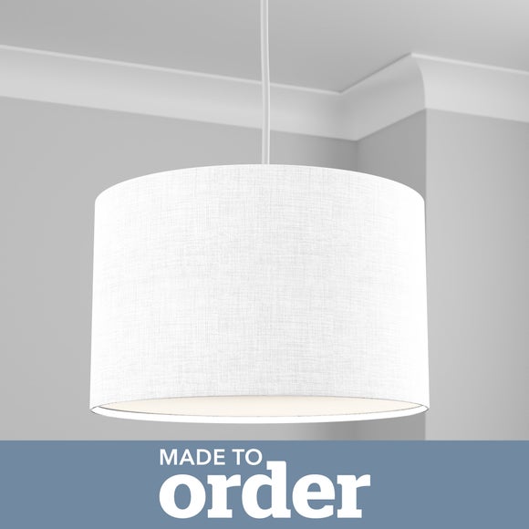 dunelm white lamp shades