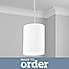 Made To Order Tall Cylinder Shade Linoso Polar undefined