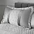 Catherine Lansfield Silver Sequin Cluster Pillow Sham Pair