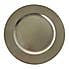 Silver Foil Charger Plate Silver