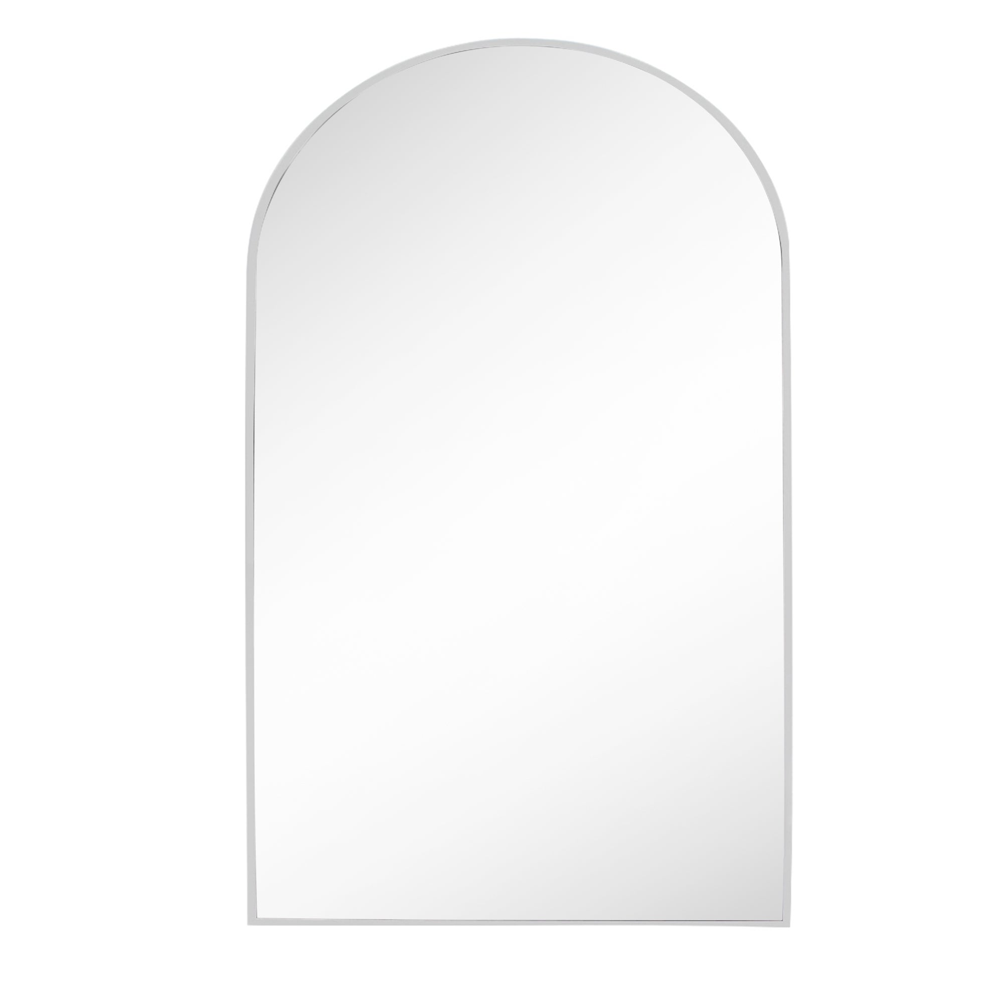 Click to view product details and reviews for Apartment Arch Leaner Mirror White.