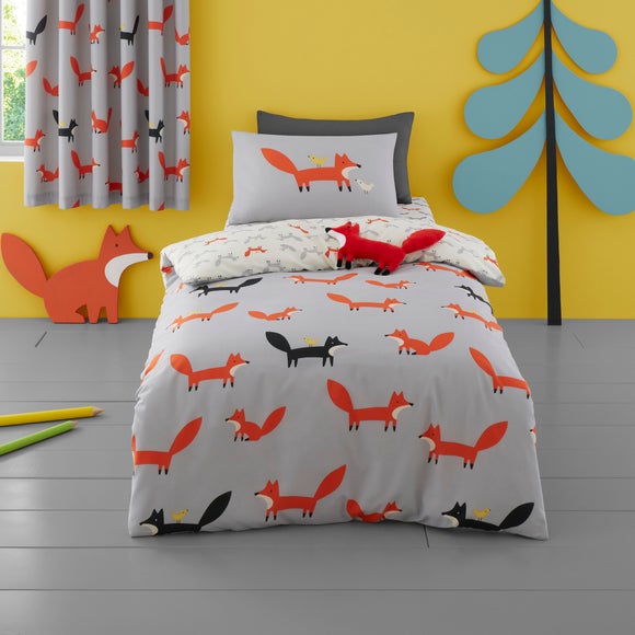 fox double duvet cover