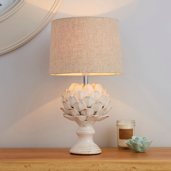 dunelm cream lamp shades