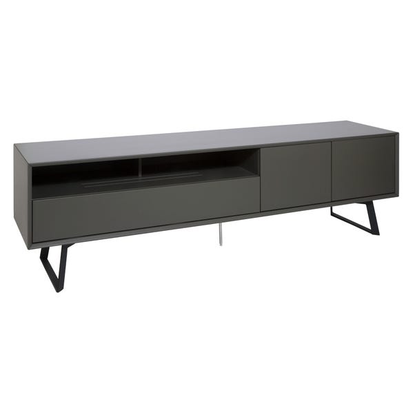 Carbon Extra Wide TV Unit, Black for TVs up to 90"  image 1 of 1