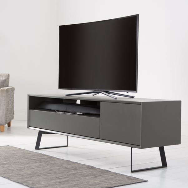 Carbon Wide TV Unit, Black for TVs up to 70"  image 1 of 4
