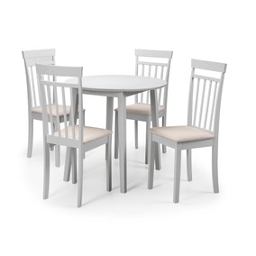 Coast Grey Dining Table with 4 Chairs