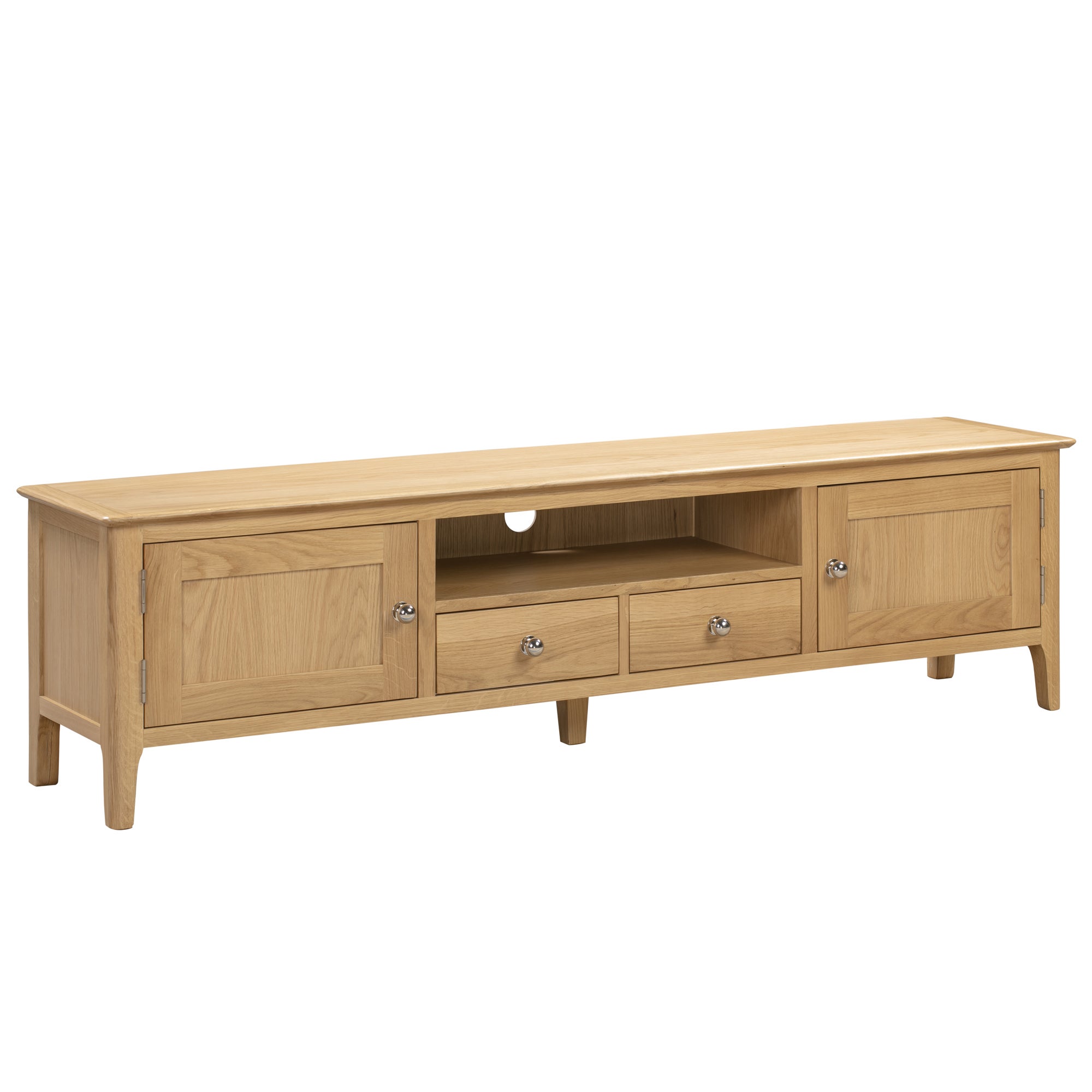 Cotswold Extra Wide TV Unit for TVs up to 80"