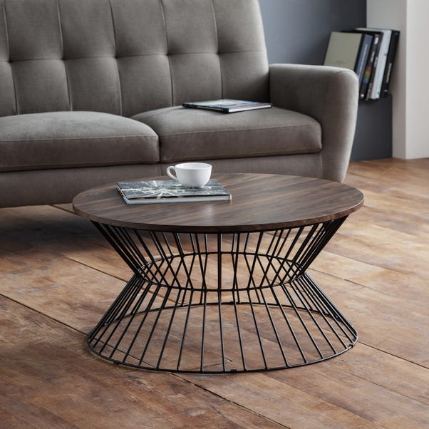 Jersey Round Wire Coffee Table Dunelm, Round Wire End Table