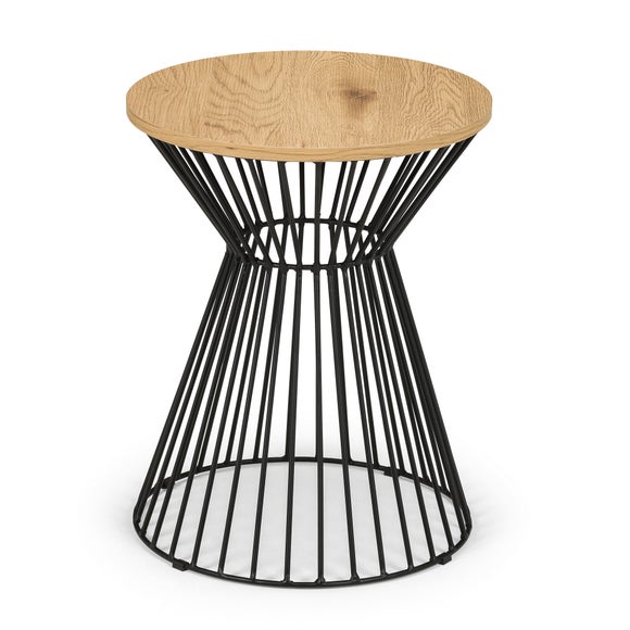 Round wire store side table