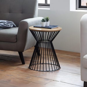 Jersey Round Wire Lamp Table