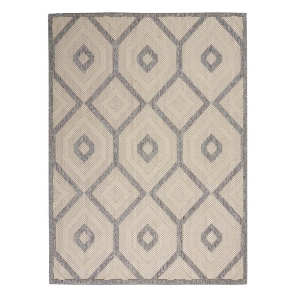 Cozumel Diamond Indoor Outdoor Rug | Dunelm