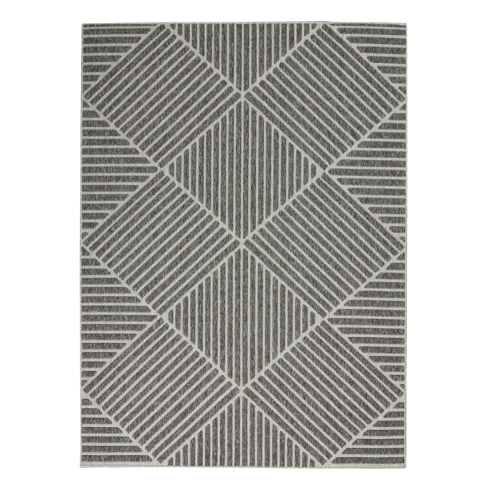 Cozumel Stripe Indoor Outdoor Rug | Dunelm