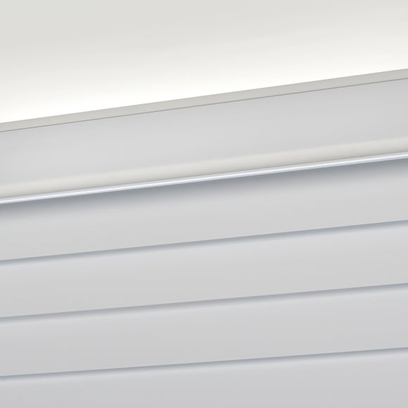 Swish Polar White Cordless Aluminium Blind 25mm Slats Dunelm