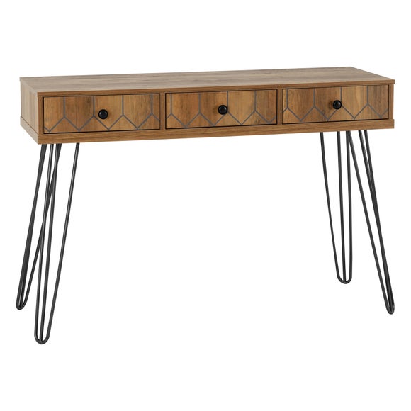 dunelm narrow console table