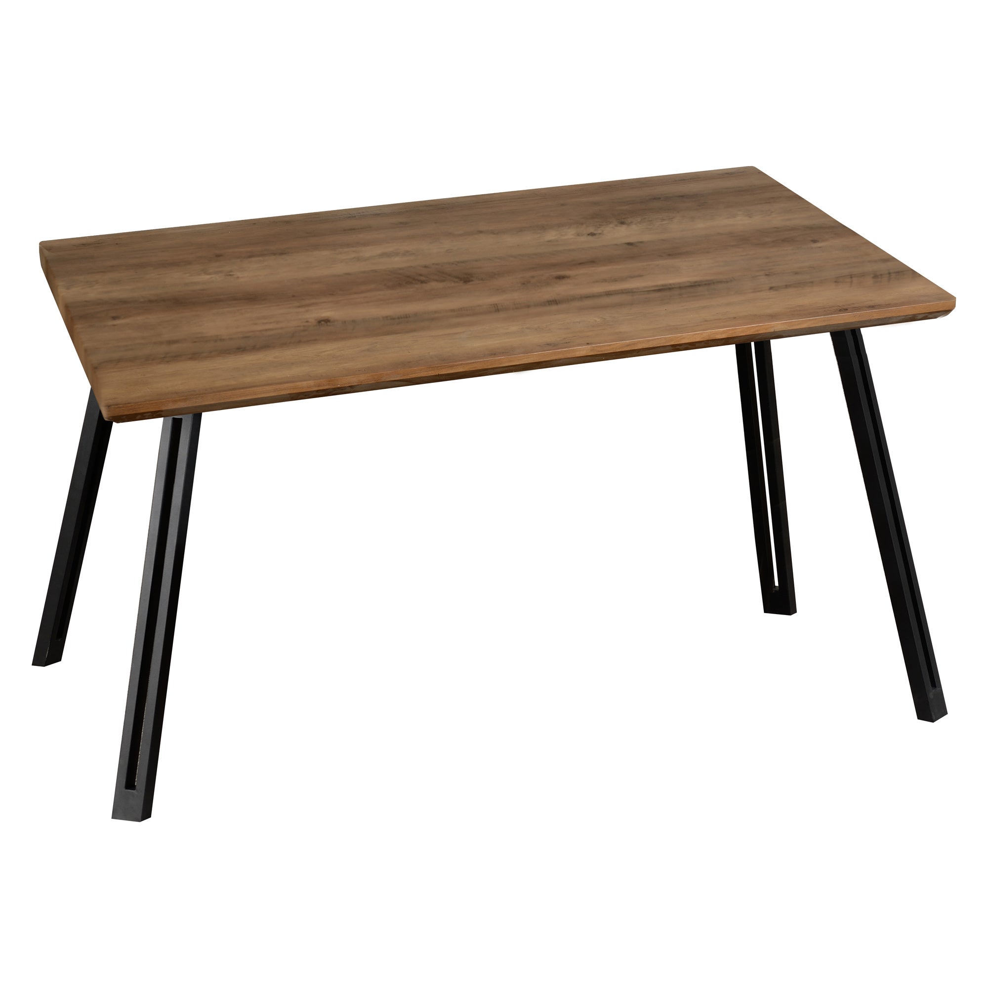 Quebec 4 Seater Dining Table Brown