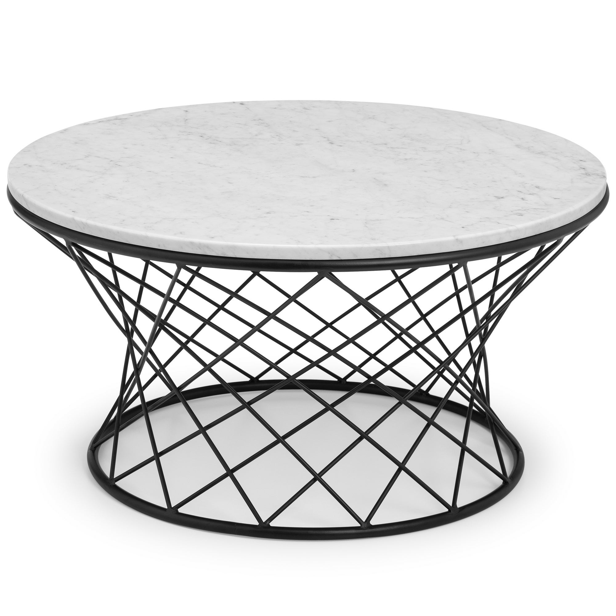 Trevi Real Marble Coffee Table | Dunelm