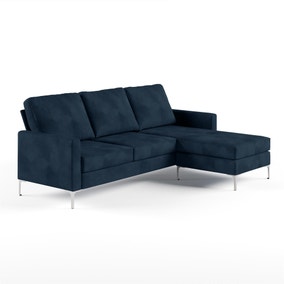Chapman Velvet Reversible Corner Sofa