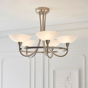Vogue Cagney 5 Light Semi Flush Ceiling Light
