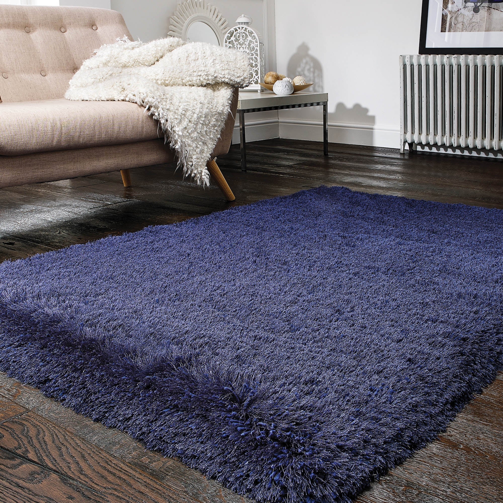 Jewel Shaggy Rug | Dunelm