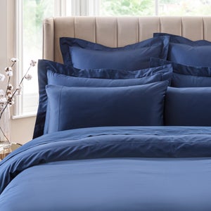 Dorma Smooth & Soft 300 Thread Count 100 Cotton Sateen Standard Pillowcase