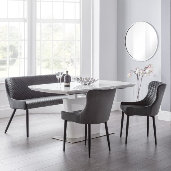 Click to view product details and reviews for Como 6 Seater Rectangular Extendable Dining Table.