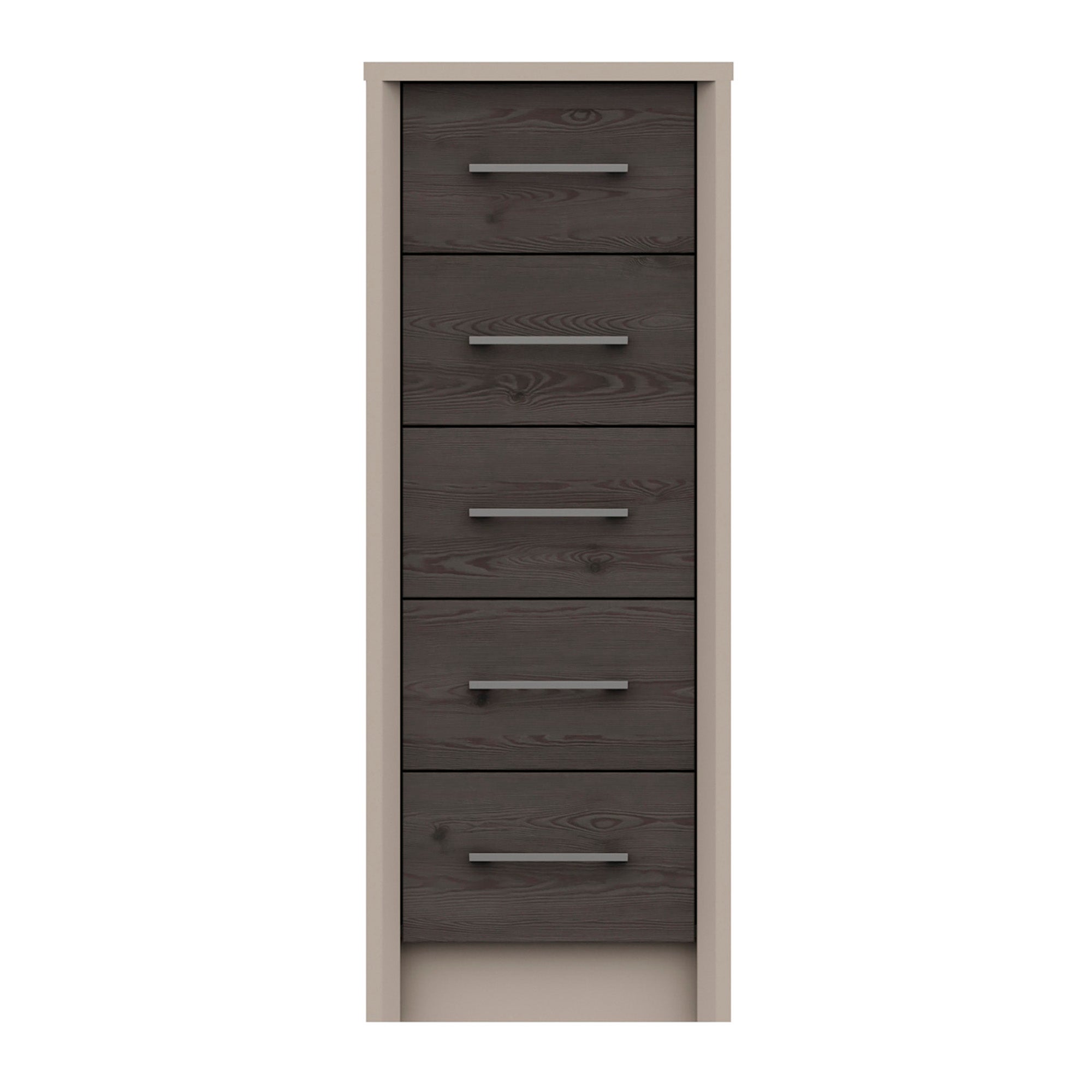 Dolan Tall 5 Drawer Chest Charcoal
