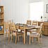 Curve Set of 2 Dining Chairs Mid Oak (Brown)