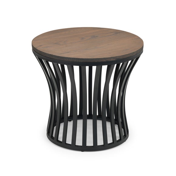 round black lamp table