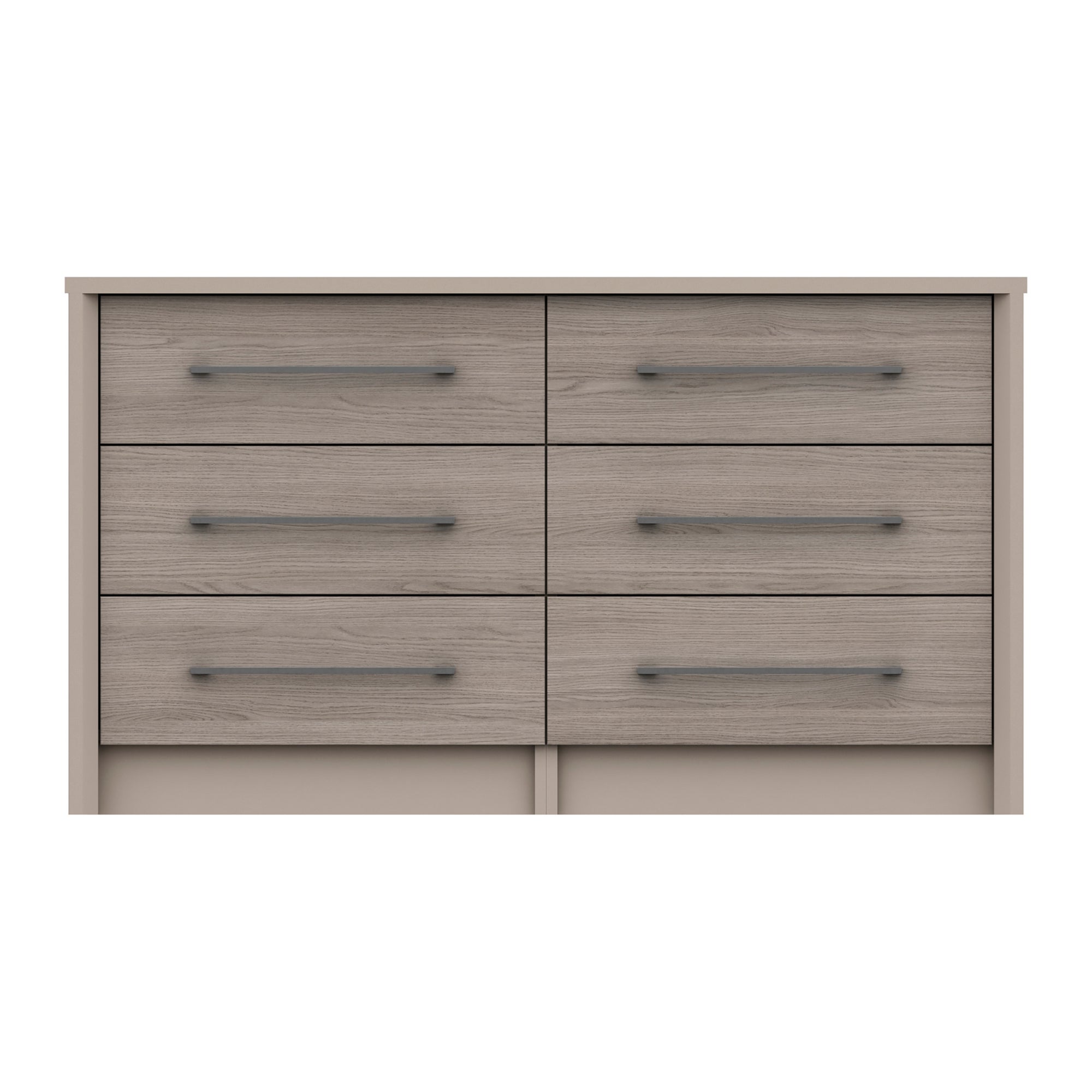 Dolan Wide 6 Drawer Chest Light Oak